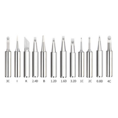 5/10/12kom Set vrhova za zavarivanje, univerzalni 936 937 938 za stanicu za lemljenje, glava vrha vrha zavarivanja, BGA alat bez olova