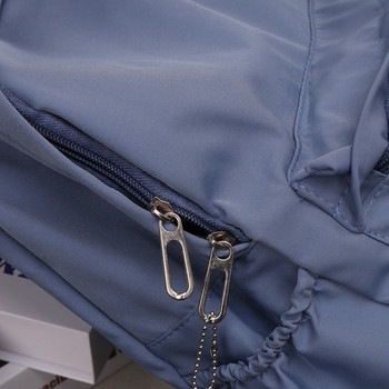 Дамски найлонови дамски чанти за свободното време за пазаруване Ученически едноцветни ученически раници с голям капацитет Дамски раници с цип