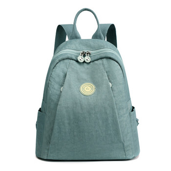 Нова лека платнена раница Oxford Дамска модна ученическа чанта с голям капацитет Дамска чанта за пътуване Раница Спортна чанта на открито