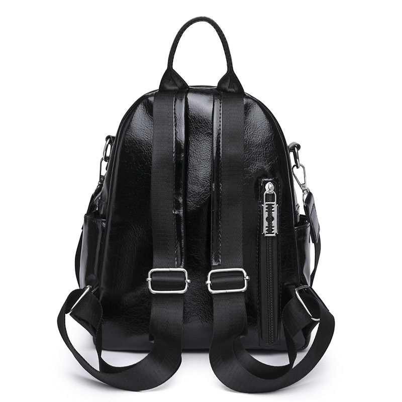 Divat Revit Design Női Napizsák Kiváló minőségű puha PU bőr női utazási hátizsák lányoknak szabadidős bevásárlás hátizsák SAC