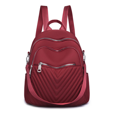 Madinga moterų kelioninė kuprinė Aukštos kokybės patvari mokyklinė kuprinė Gražaus stiliaus mergaičių pirkinių kuprinės krepšys