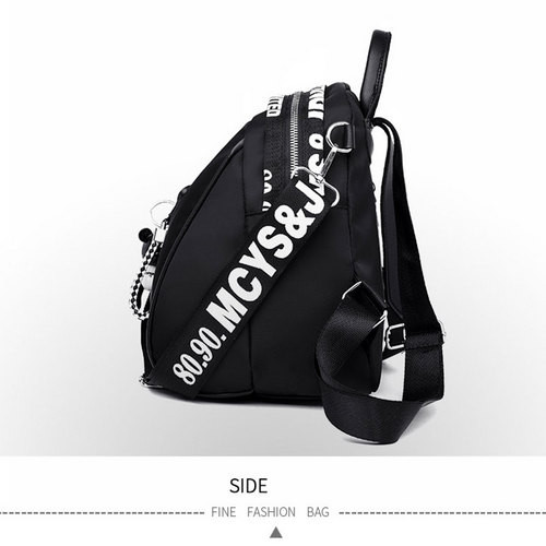 Madinga moteriška kuprinė, kelioninė kuprinė, kuprinė, ant peties, gatvių stiliaus kuprinės su raidėmis spausdintos moterims, 2023 m.