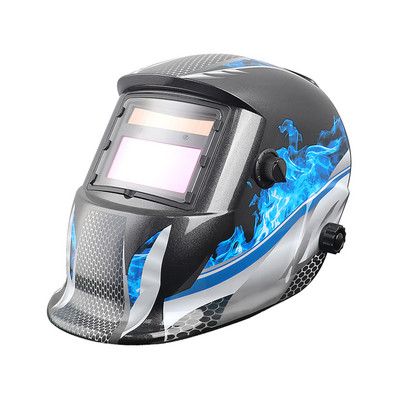 Saulės suvirinimo kaukės šalmas elektrinio suvirintojo dangtelis / suvirinimo lęšis, apsaugantis nuo UV automatinio patamsėjimo, reguliuojamas suvirinimo aparato diapazonas
