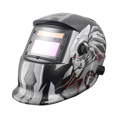 Saulės suvirinimo kaukės šalmas elektrinio suvirintojo dangtelis / suvirinimo lęšis, apsaugantis nuo UV automatinio patamsėjimo, reguliuojamas suvirinimo aparato diapazonas
