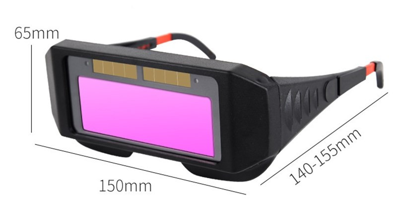 Keevitajad Klaasi keevitusprillid Automaatne muutuv fotoelektriline keevitusprillid Automaatne tumenemine Keevituskiivrid Kaitseprillid