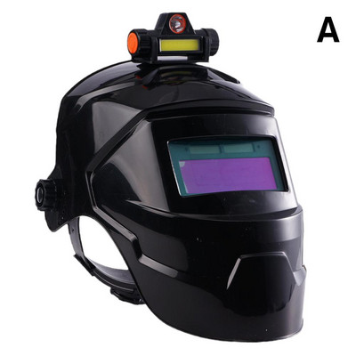 Κράνος συγκόλλησης Welder Mask Chameleon Large προβολή True Color Solar Power Auto Darkening Welding Large For Arc Weld Grind Cut