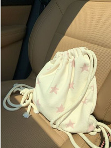 Japāņu gadījuma All Match Cute Star skolas soma Moderna, salda modes Y2k estētiska plecu somas Savelkamās Korejas mugursomas sievietēm