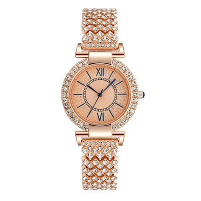 Shsby Lady Rome strasszos óra arany ékszer órák alkalmi kvarc karkötő óra női luxus kristály ruha karóra