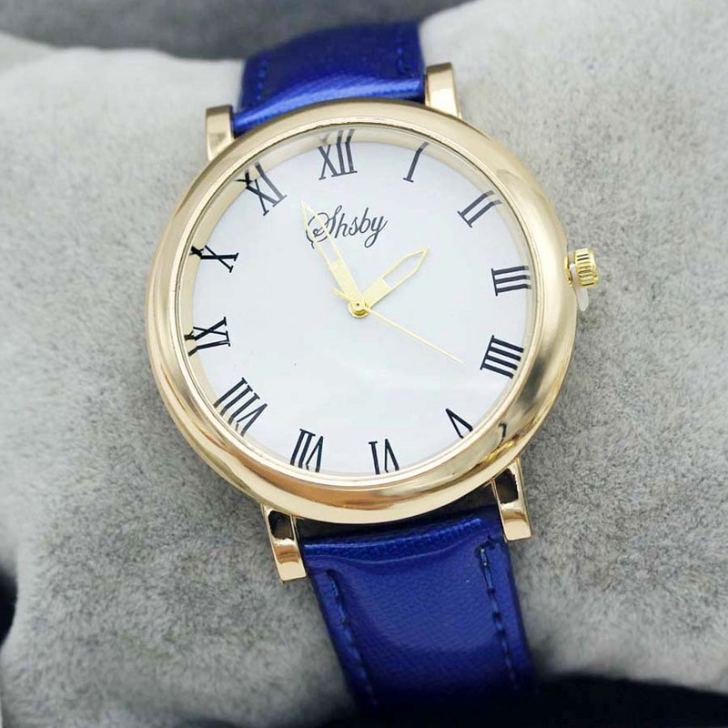 Shsby spilgti ādas siksniņas pulksteņi Rose Gold sieviešu kleitas pulkstenis romiešu meitene Ikdienas rokas pulkstenis Lady Rhinestone kvarca pulkstenis