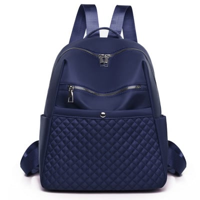 Luksusa dimanta režģa dizains sievietēm ceļojumu mugursoma Mode ikdienas meiteņu skolas mugursoma, izturīga auduma Oksfordas sieviešu mugursoma