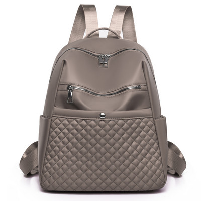 Luksusa dimanta režģa dizains sievietēm ceļojumu mugursoma Mode ikdienas meiteņu skolas mugursoma, izturīga auduma Oksfordas sieviešu mugursoma