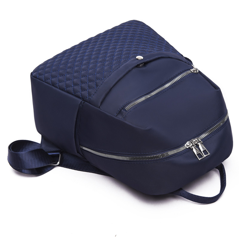 Luksusa dimanta režģa dizains sievietēm ceļojumu mugursoma Mode ikdienas meiteņu skolas mugursoma, izturīga auduma Oksfordas sieviešu mugursoma