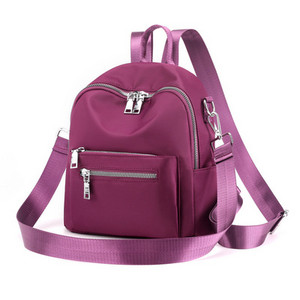 Μικρό γυναικείο σακίδιο πλάτης 2021 Νέες αδιάβροχες νάιλον τσάντες ώμου Vintage ευρωπαϊκή casual τσάντα ταξιδιού Mochilas Para Mujer