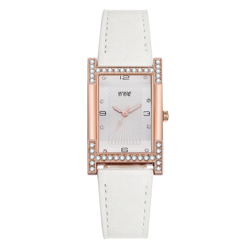 Sieviešu kleita kvarca kristāla pulkstenis pāri rokassprādzes pulksteņi ādas taisnstūris sieviešu pulkstenis ikdienas sieviešu kvadrātveida rokas pulkstenis