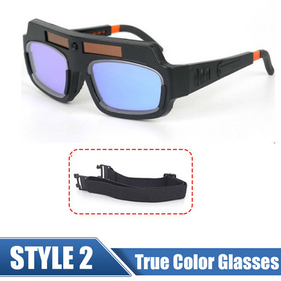 Cască de sudură Mască de sudor Cameleon Vedere mare Culoare adevărată Energie solară Întunecare automată Sudare mare pentru sudare cu arc tăiere măcinare