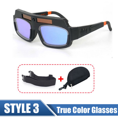 Cască de sudură Mască de sudor Cameleon Vedere mare Culoare adevărată Energie solară Întunecare automată Sudare mare pentru sudare cu arc tăiere măcinare