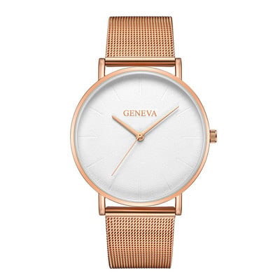 Női karórák Bayan Kol Saati Fashion Rose Gold Silver Női karóra női karóra reloj mujer saat relogio zegarek damski