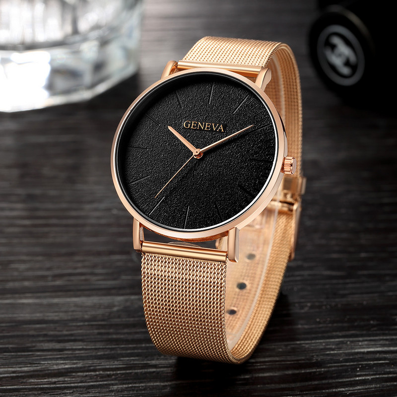 Női karórák Bayan Kol Saati Fashion Rose Gold Silver Női karóra női karóra reloj mujer saat relogio zegarek damski