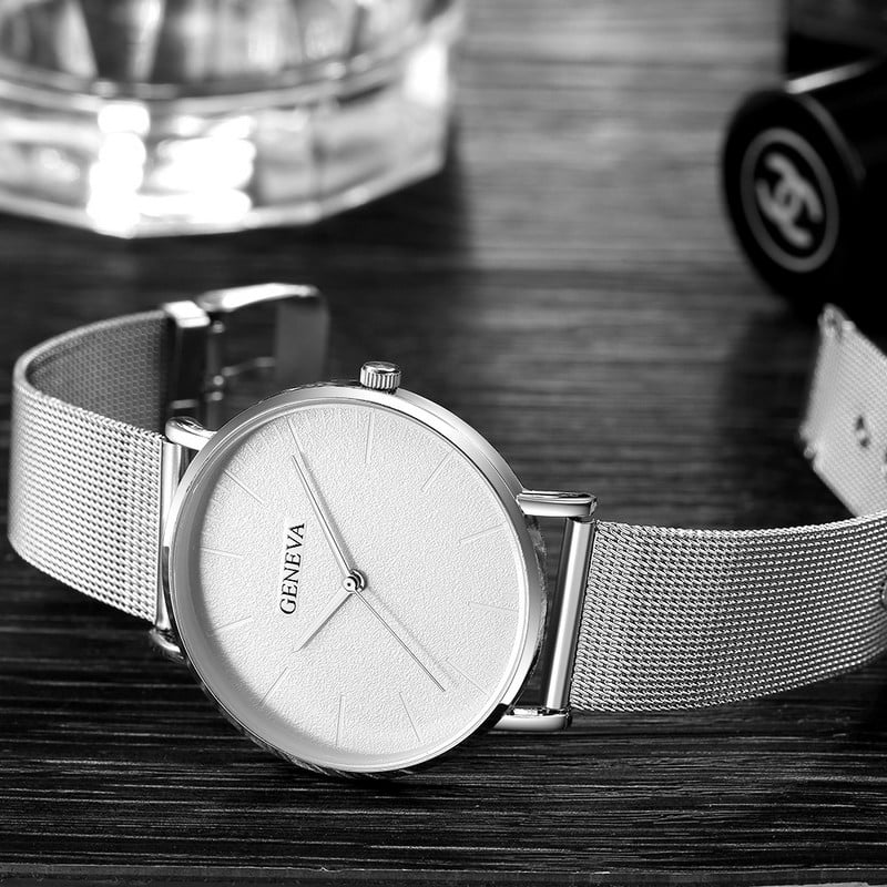 Női karórák Bayan Kol Saati Fashion Rose Gold Silver Női karóra női karóra reloj mujer saat relogio zegarek damski