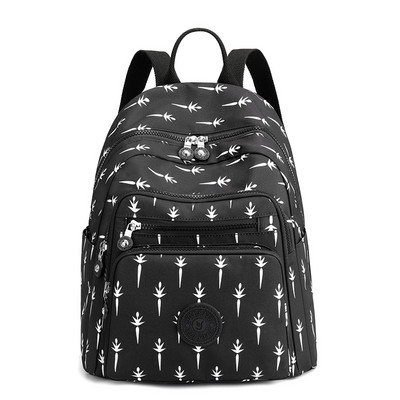 Női Luxus Nylon utazótáska Több zsebes iskolatáskák tinédzser lányoknak Sweet Balloon Print Hátizsákok sac a dos femme