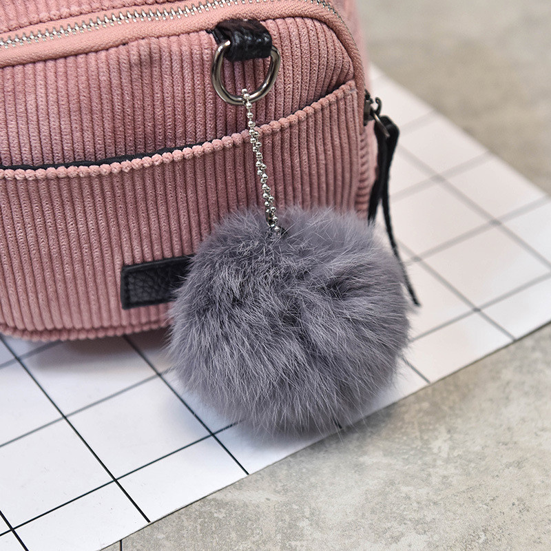 Női mini hátizsák kordbársony kis Crossbody táska tinédzser lányoknak csíkos puha szövet válltáska női gyerek telefon táska