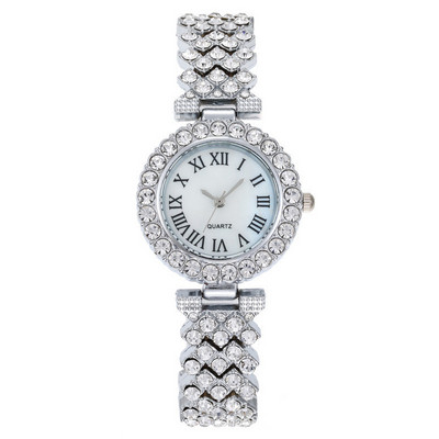Ceas de lux cu strass Ceas de dama Set de ceas de moda si bratara Ceas de dama de dama Montre Femme Relogio Zegarek Damski