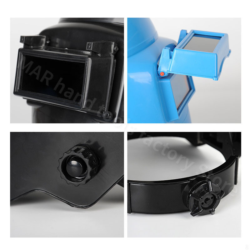 Metināšanas ķivere Automātiska aptumšošana Metināšanas maska Metināšanas aizsargbrilles Metinātāja aizsargekrāna drošība Darba acu aizsargs