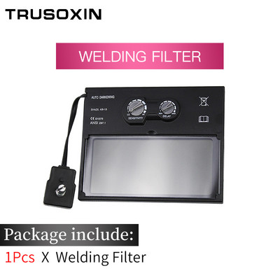 Solar Li Auto Darkening TIG MIG MMA Valódi színű hegesztősisakok/hegesztőszemüvegek/maszkok szemüvegek/szemüvegek hegesztőgépekhez