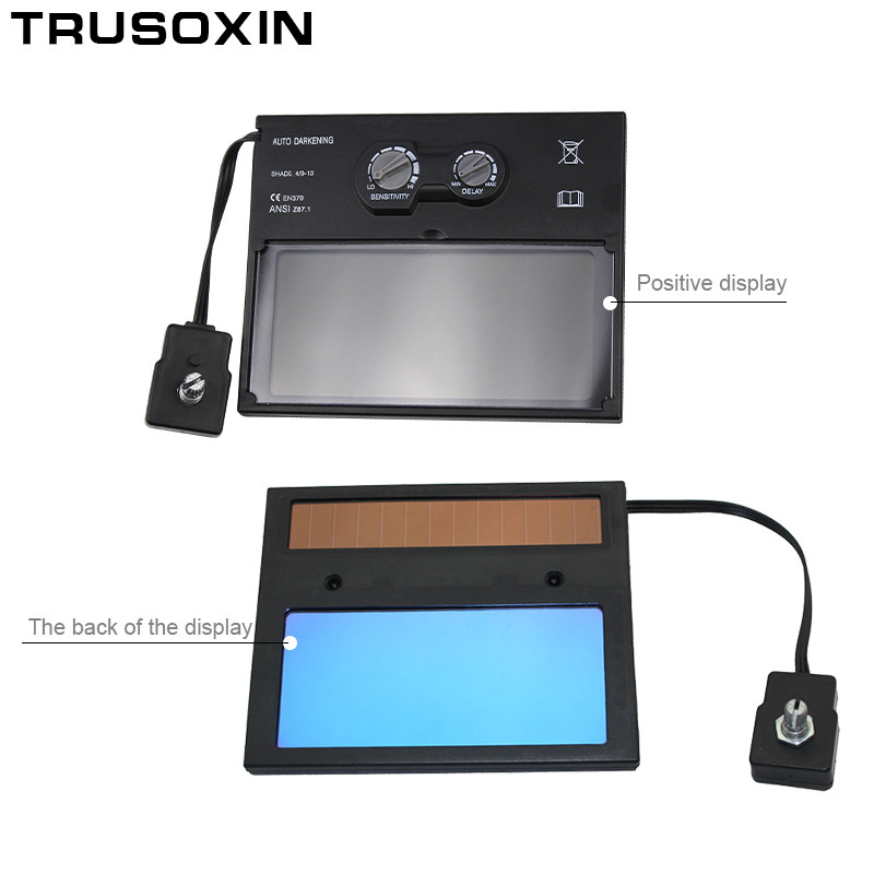 Solar Li Auto Darkening TIG MIG MMA Valódi színű hegesztősisakok/hegesztőszemüvegek/maszkok szemüvegek/szemüvegek hegesztőgépekhez