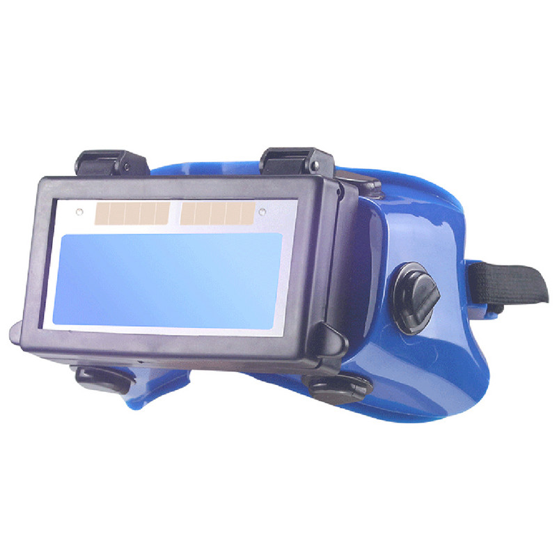 DIN13-DIN16 automatikusan sötétedő hegesztő sisak lencse védőszemüveg árnyékoló maszk hegesztőknek