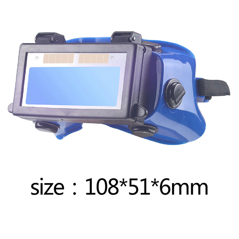 DIN13-DIN16 automatikusan sötétedő hegesztő sisak lencse védőszemüveg árnyékoló maszk hegesztőknek