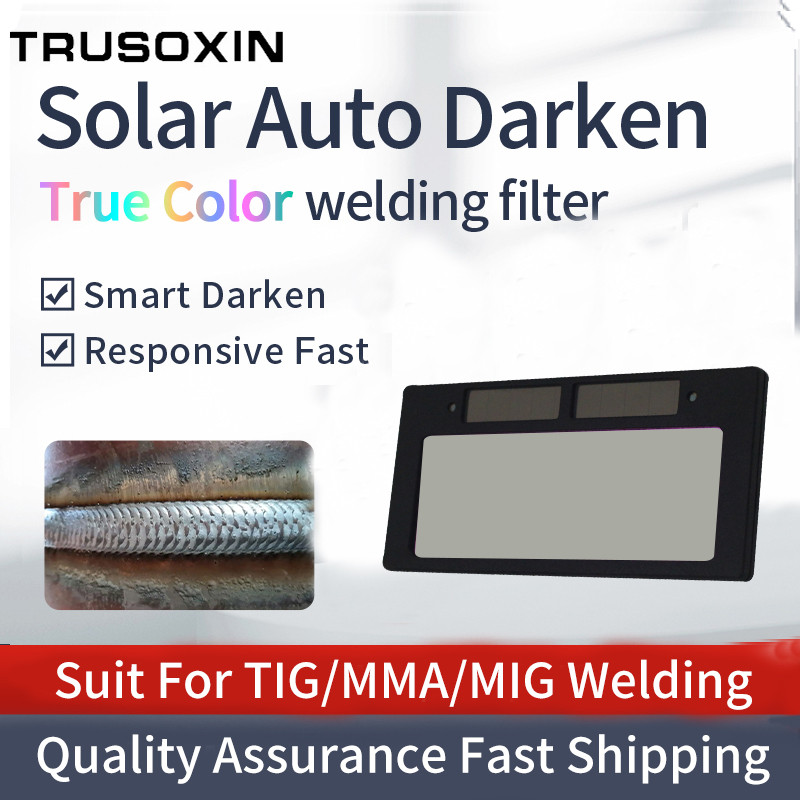 Saulės automatinio tamsinimo tikrosios spalvos suvirinimo kaukė suvirinimo šalmas, akys, apsauginiai akiniai / suvirintojo akiniai, lanko apsaugos šalmas, skirtas suvirinimo aparatui