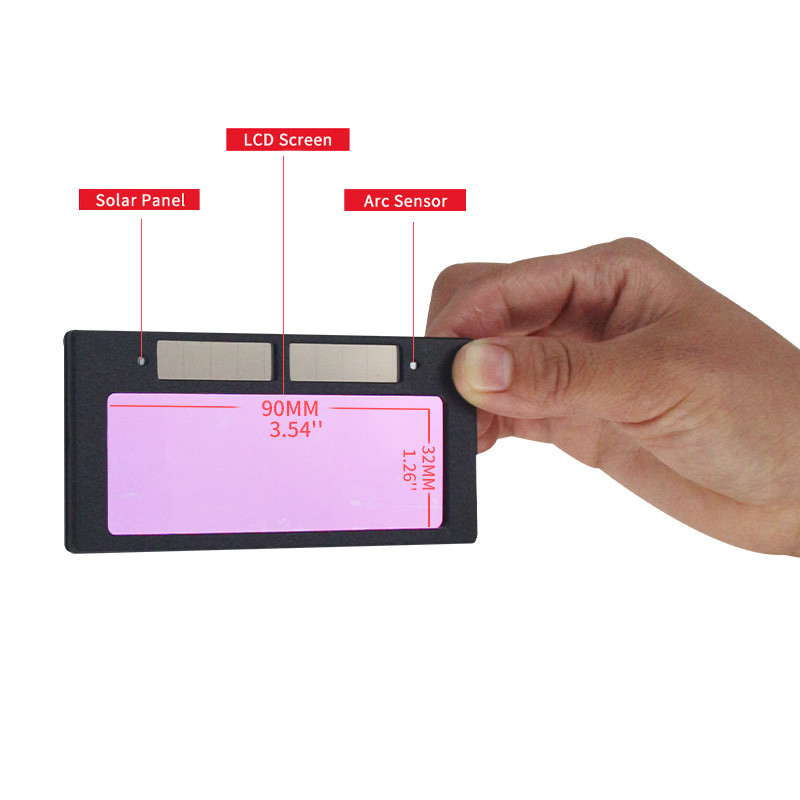 Saulės automatinio tamsinimo tikrosios spalvos suvirinimo kaukė suvirinimo šalmas, akys, apsauginiai akiniai / suvirintojo akiniai, lanko apsaugos šalmas, skirtas suvirinimo aparatui