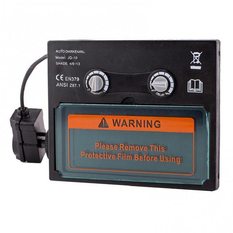 Keevitamiseks reguleeritav varjund Solar Power Welder Helmet Mask Automaatne läätsefilter
