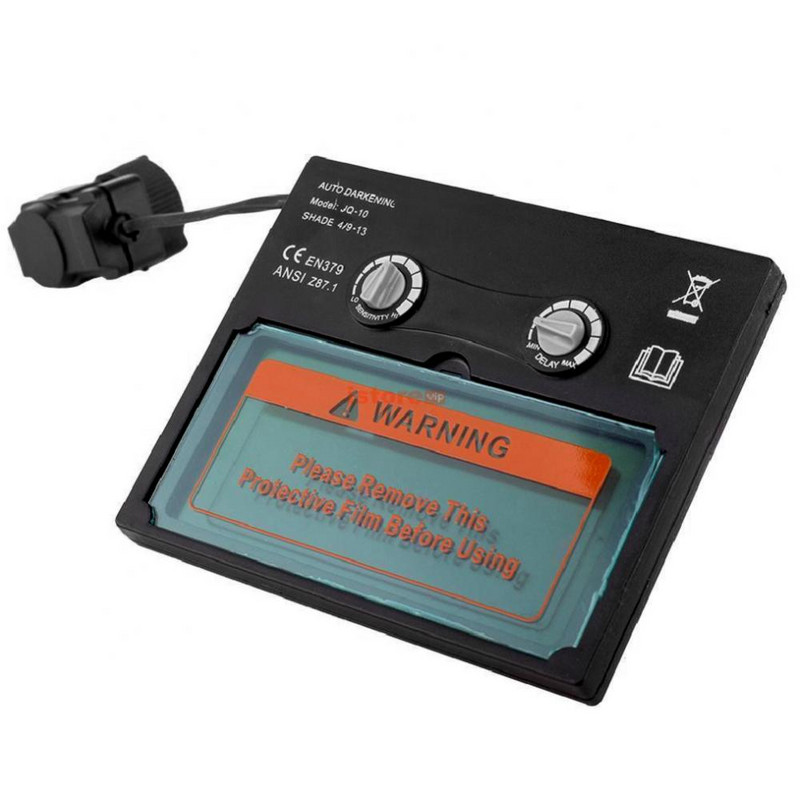 Keevitamiseks reguleeritav varjund Solar Power Welder Helmet Mask Automaatne läätsefilter
