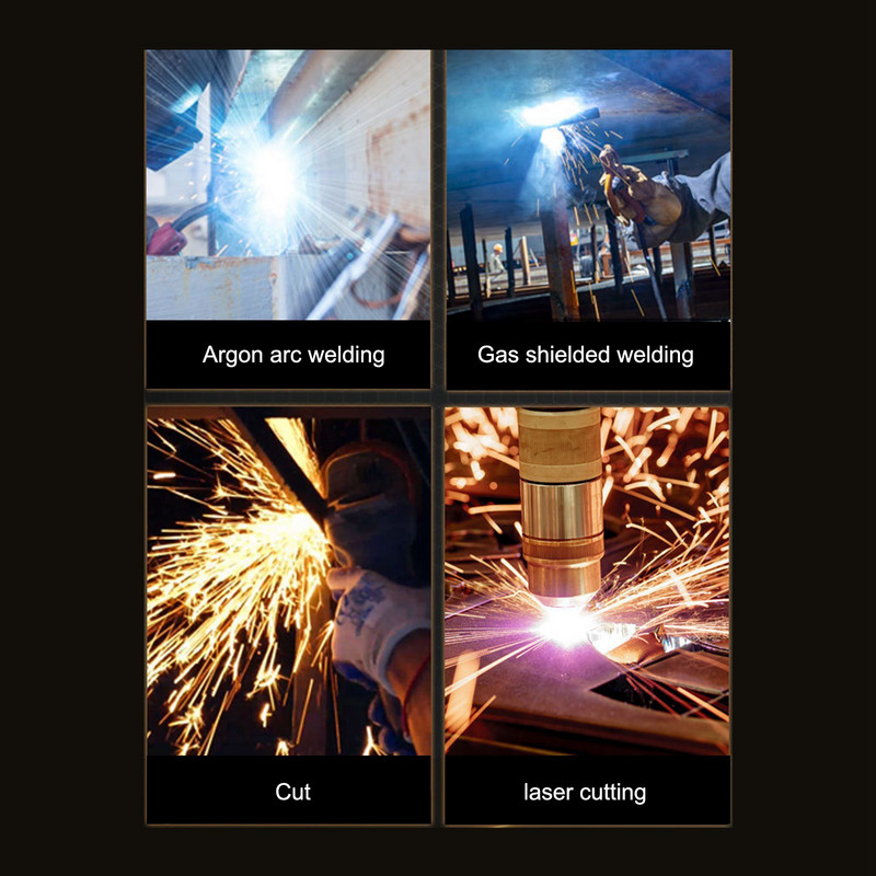 Ant galvos tvirtinama profesionali automatinė suvirinimo kaukė Apsauginiai akiniai šviesos filtras nuo akinimo suvirinimo šalmo įrangos apsauginė kaukė