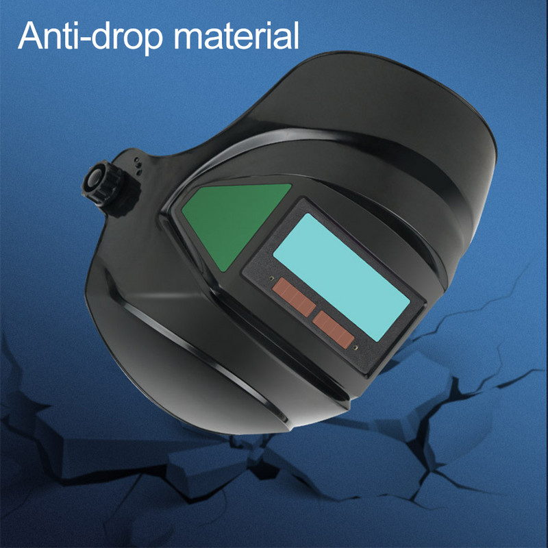 Metināšanas ķiveres metinātāja maska Hameleons ar lielu skatu saules enerģijas automātiskā aptumšošanās metināšanas maska loka metināšanai, slīpēšanai, griezumam, aptumšotām brillēm