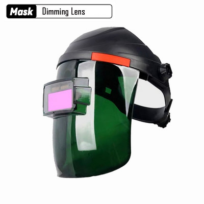 Hegesztő sisak hegesztő maszk kaméleon nagy nézet True Color Solar Power automatikus sötétítő hegesztő maszk ívhegesztéshez csiszolt vágáshoz