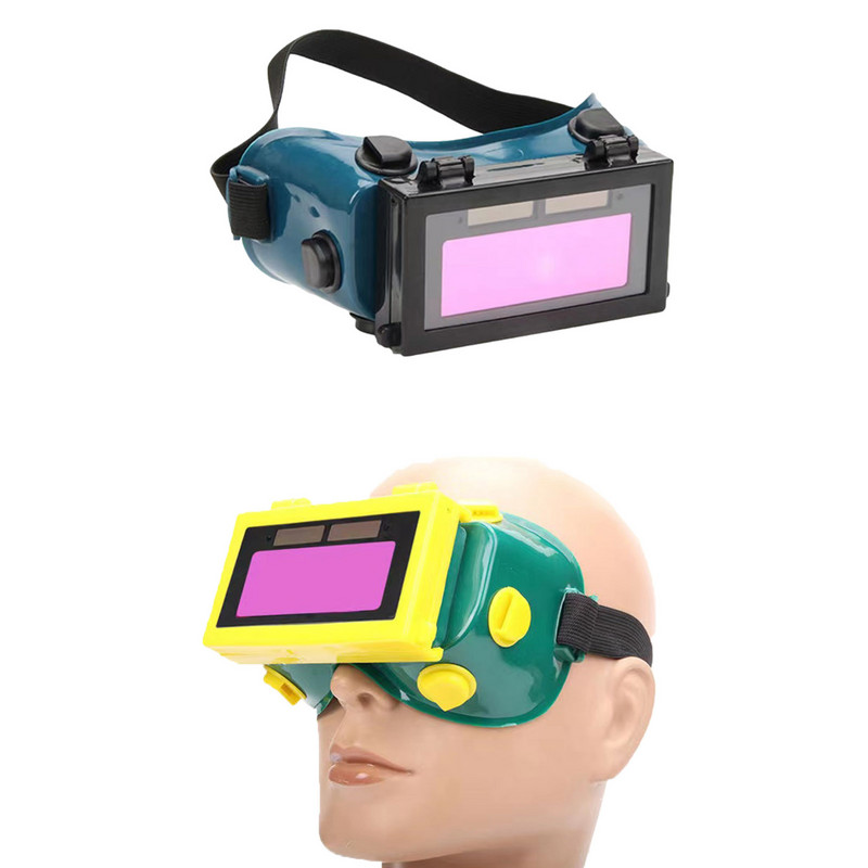 Auto Darkening Metinātājs Metināšanas Acis Aizsargbrilles Ķivere Maska Acu ēnas Patch Eyes Darba vietas aizsargbrilles Profesionālās metināšanas brilles