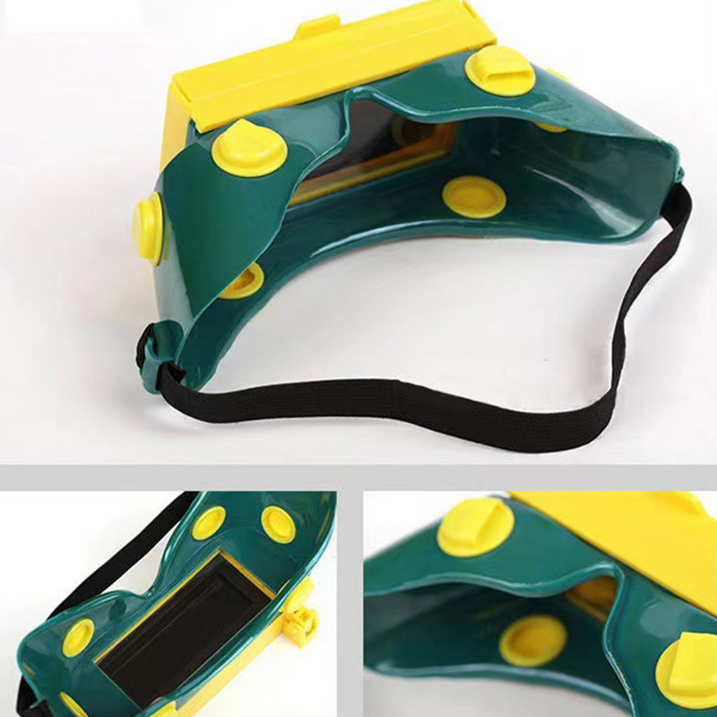 Auto Darkening Metinātājs Metināšanas Acis Aizsargbrilles Ķivere Maska Acu ēnas Patch Eyes Darba vietas aizsargbrilles Profesionālās metināšanas brilles