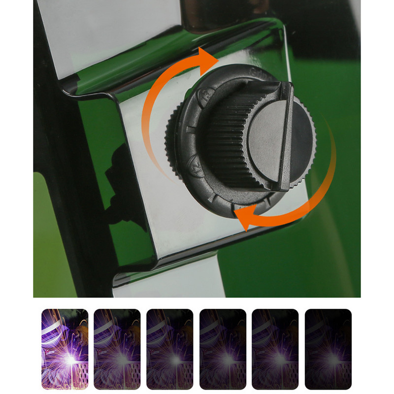 Solarni potpuno automatsko zatamnjivanje, podesivi raspon, preokret, električno zatamnjivanje, zavarivanje, zaštitna maska, kaciga, leća, velika vidljivost