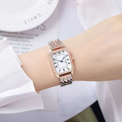 Jaunas modes ārējās tirdzniecības leģētā tērauda lentes tērauda ķēdes pulkstenis dāmu vairumtirdzniecība kvarca pulkstenis21