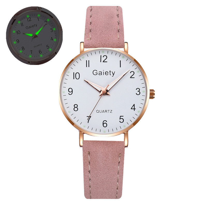 Gaiety márka 2 DB szett női karóra divatos bőr női kvarc karóra ruhaóra női óra lánynak Reloj Mujer doboz nélkül