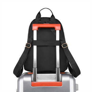 Тенденция за 2023 г. Висококачествена дамска оксфордска раница Ежедневни чанти за през рамо Пътна раница с голям капацитет и торбичка с диамантен дизайн на нитове