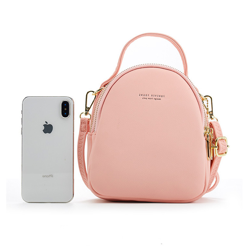 YIZHONG Δερμάτινο μίνι τσαντάκι πλάτης Γυναικεία Γυναικεία τσάντα βιβλιοθήκης Πολυλειτουργική Πολυτελής Τσάντα ώμου Μικρό σχολικό σακίδιο πλάτης Mochila