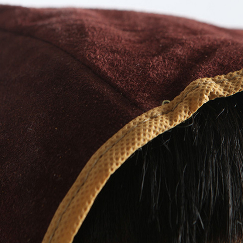 Cape Welder Hat veisenahast keevituskapoti kaitsev leegiaeglustav peakaitse