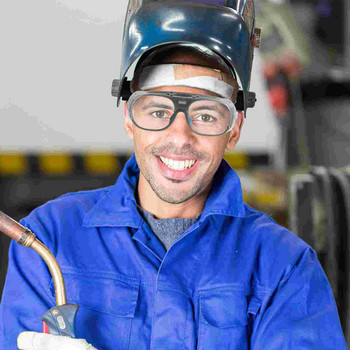 2 τμχ Γυαλιά συγκόλλησης Steampunk Goggles Προστατευτικά γυαλιά ηλίου Flip-up Protector Πλαστικά προστατευτικά ματιών εργασίας