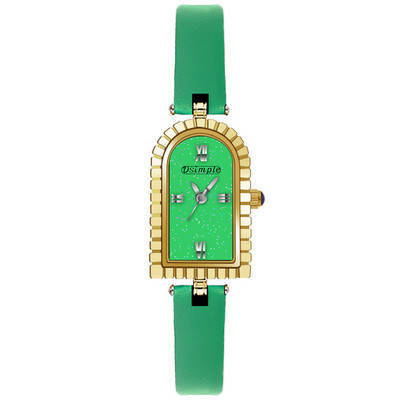 reloj mujer Modes Rozā zelta rokas pulkstenis sievietēm Ādas siksniņas kvarca rokas pulkstenis Sieviešu zelta rokassprādzes pulksteņi relogio feminino