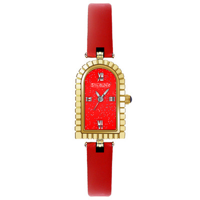 reloj mujer Modes Rozā zelta rokas pulkstenis sievietēm Ādas siksniņas kvarca rokas pulkstenis Sieviešu zelta rokassprādzes pulksteņi relogio feminino