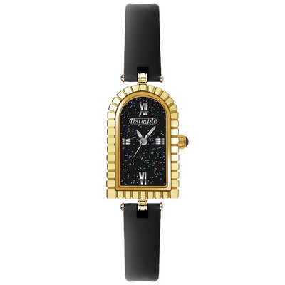 reloj mujer Modes Rozā zelta rokas pulkstenis sievietēm Ādas siksniņas kvarca rokas pulkstenis Sieviešu zelta rokassprādzes pulksteņi relogio feminino